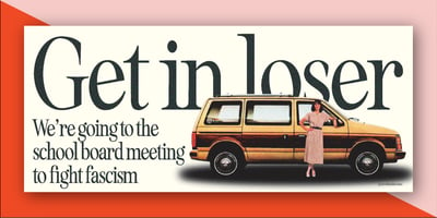 Image of Get in loser Bumper Sticker