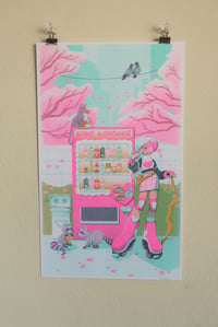 Image 1 of A Little Break - Cupid Riso Print