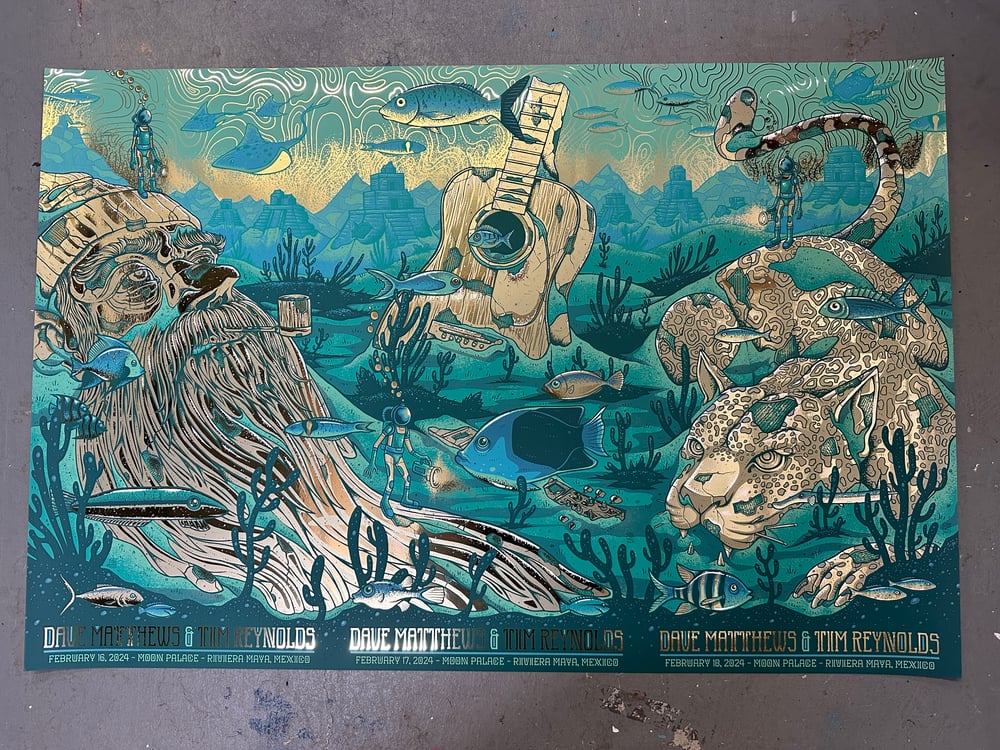 Dave Matthews and Tim Reynolds Riviera Maya, MX Triptych 2024