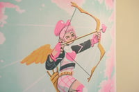 Image 2 of Target Acquired - Cupid Riso Print