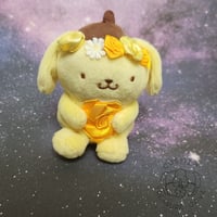[USED] Sanrio Flowers 2022 Pompompurin Mascot Plush
