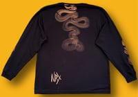 Image 2 of “HONEY” BLEACH PAINTED LONG SLEEVE T-SHIRT XL