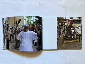 Image of New York Street Portraiture Hardcover with Kurt Boone Books Patch