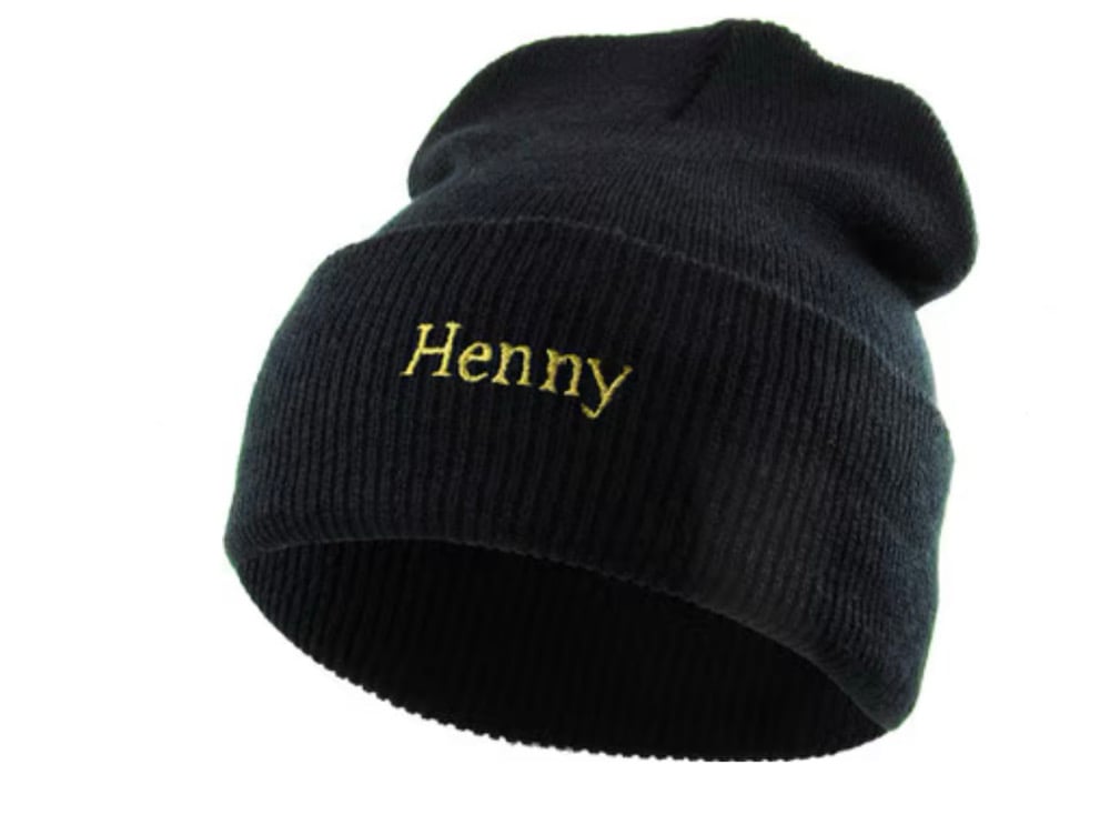 Image of custom rain drop hats