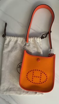 Image 2 of Hermes evelyne mini -fabric 