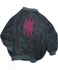 Image 1 of Amore Silk Bomber Jacket