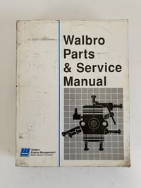 Image 1 of Walbro Parts & Service Manual 2004