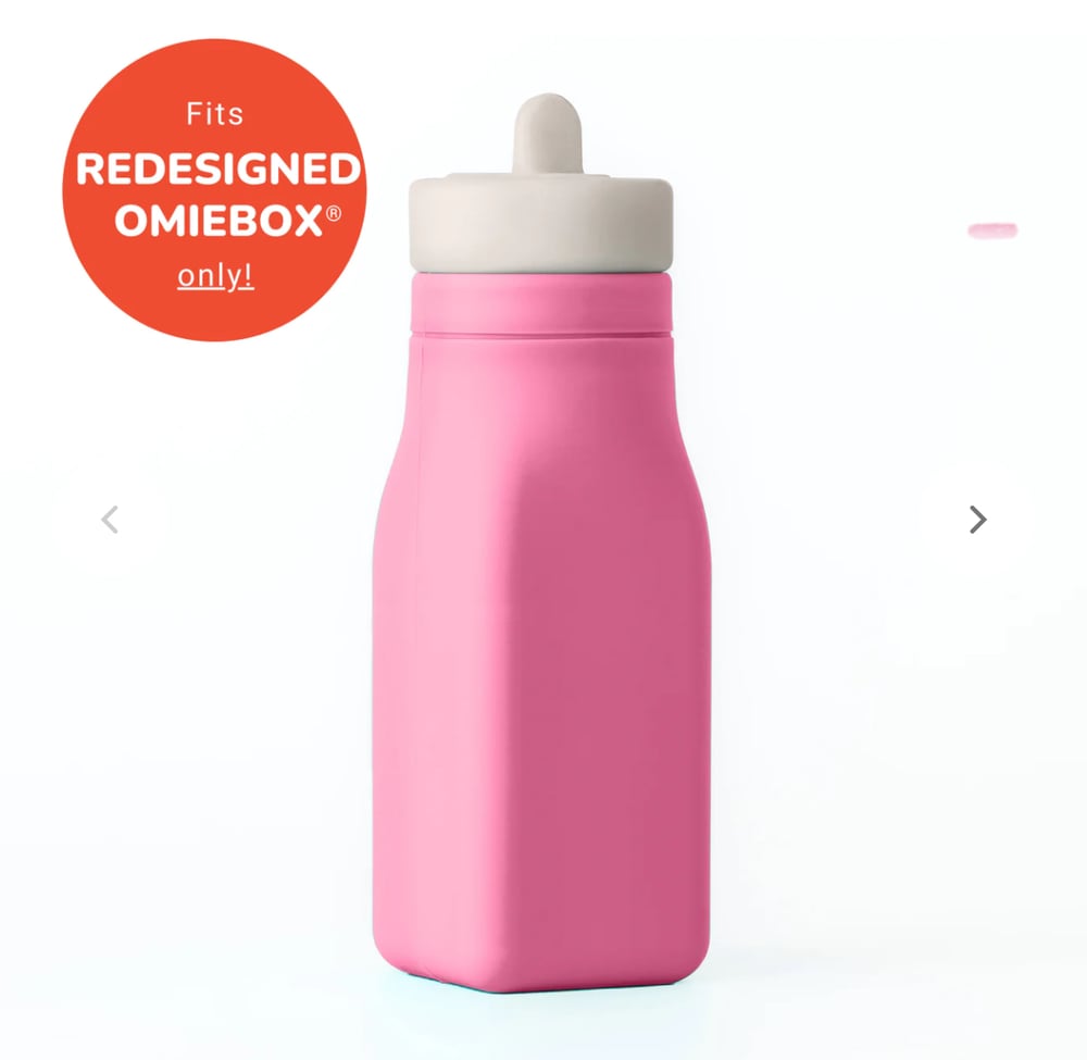 OmieBottle Silicone Drink Bottle Pink