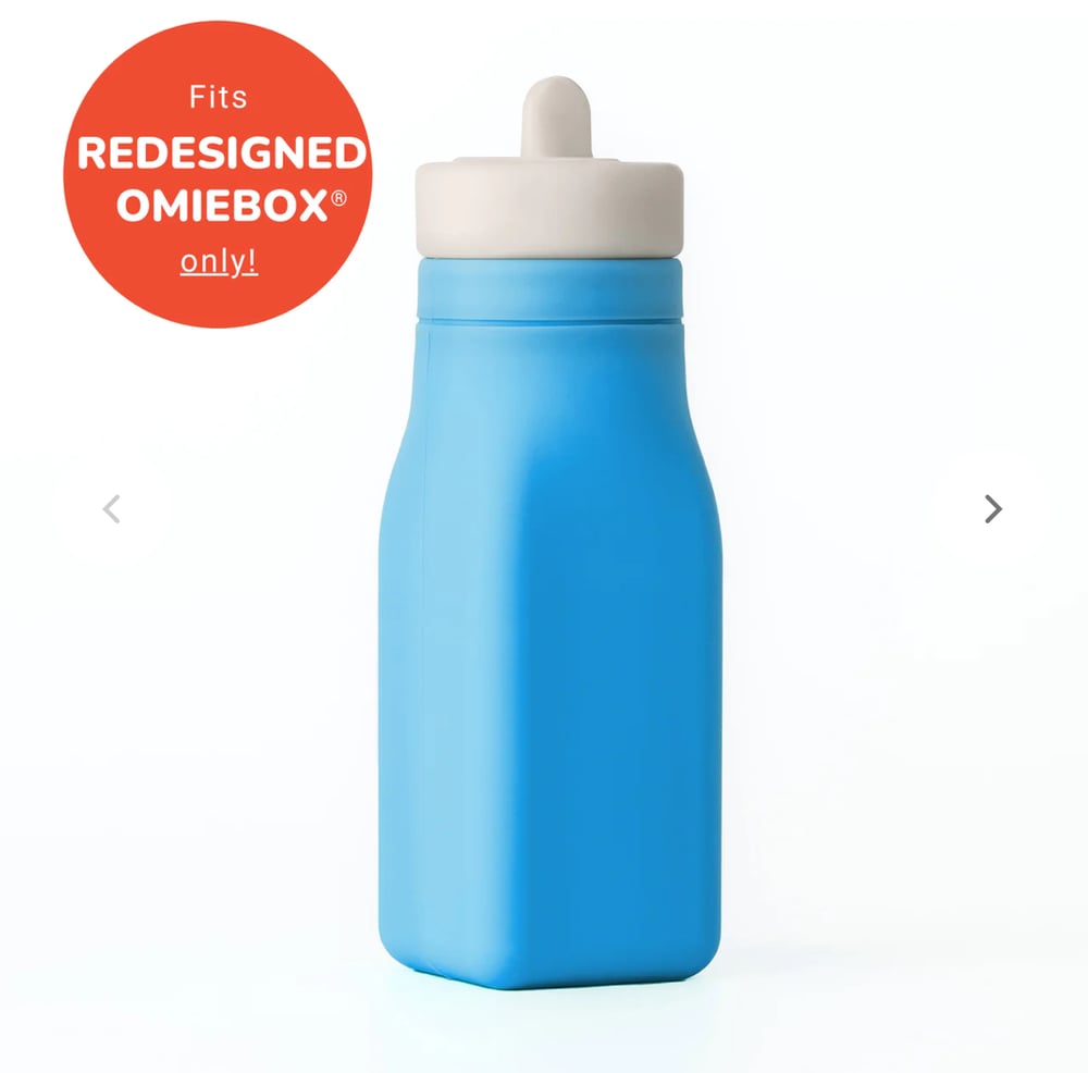 OmieBottle Silicone Drink Bottle Blue