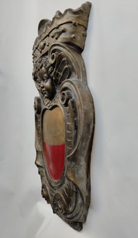 Image 4 of Stemma della città di Napoli  patina bronzo