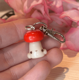 Image of Kawaii Mushroom Charm