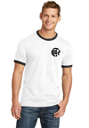 BTR Dual Color White T-shirt