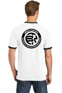 BTR Dual Color White T-shirt