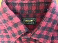 Image 2 of Stevenson Overall co. plaid button down shirt, size M