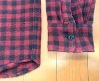 Image 3 of Stevenson Overall co. plaid button down shirt, size M