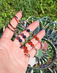 Image 1 of Star Chakra Keyrings