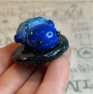 Image of Blue Turtle Galaxy Magnet