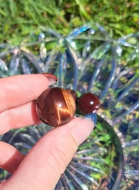 Image 3 of Red Tigers Eye Spheres 