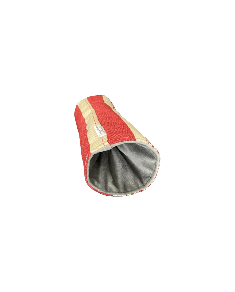 Red and Cream Canvas Head Cover