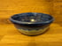 Blue stoneware bowl with sage and blue outer glaze. Image 5