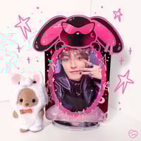 Image 2 of Crazy Form Mito Bunny Acrylic Photocard Stand