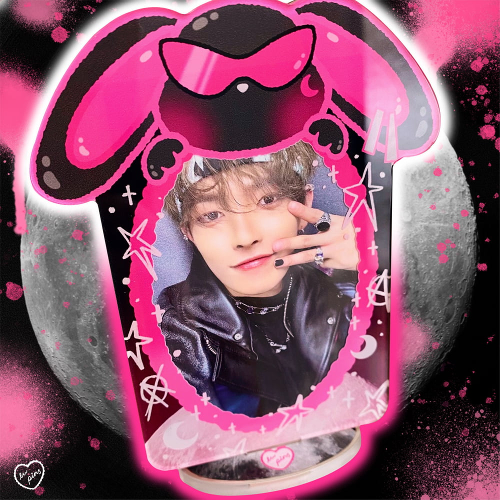 Crazy Form Mito Bunny Acrylic Photocard Stand