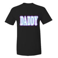 Daddy T-Shirt: Black 