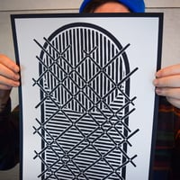 Image 4 of 'Hidden Track' Screen Print