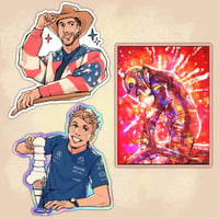 Image 1 of Drivers Stickers - 2
