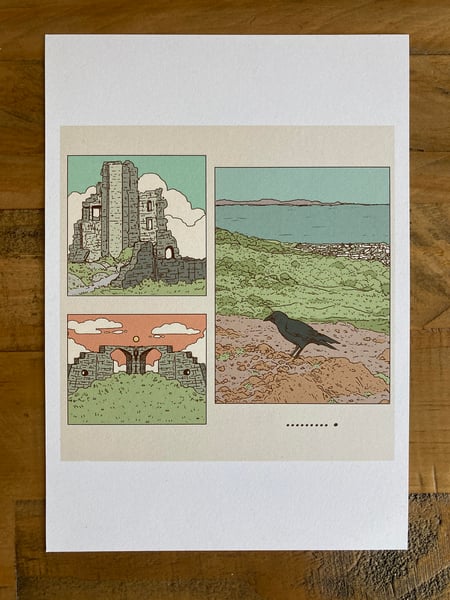 Image of Crow Castle Print (SIGNED)