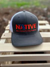 Florida Native Trucker Hat Grey 