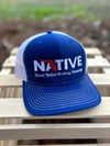Florida Native Trucker Hat Blue