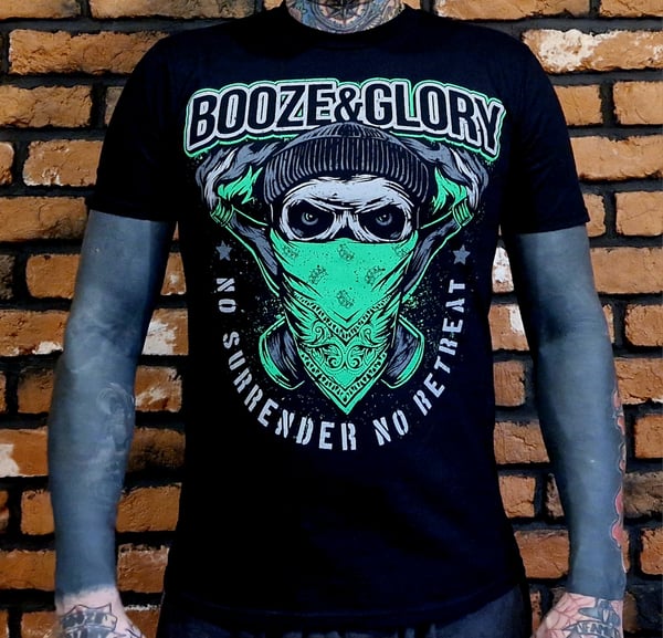 Image of Booze & Glory No Surrender Tshirt
