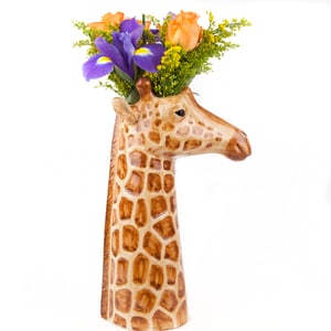 Image of Vase girafe
