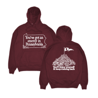 Image 1 of Enemy in PA Hoodie (Maroon)