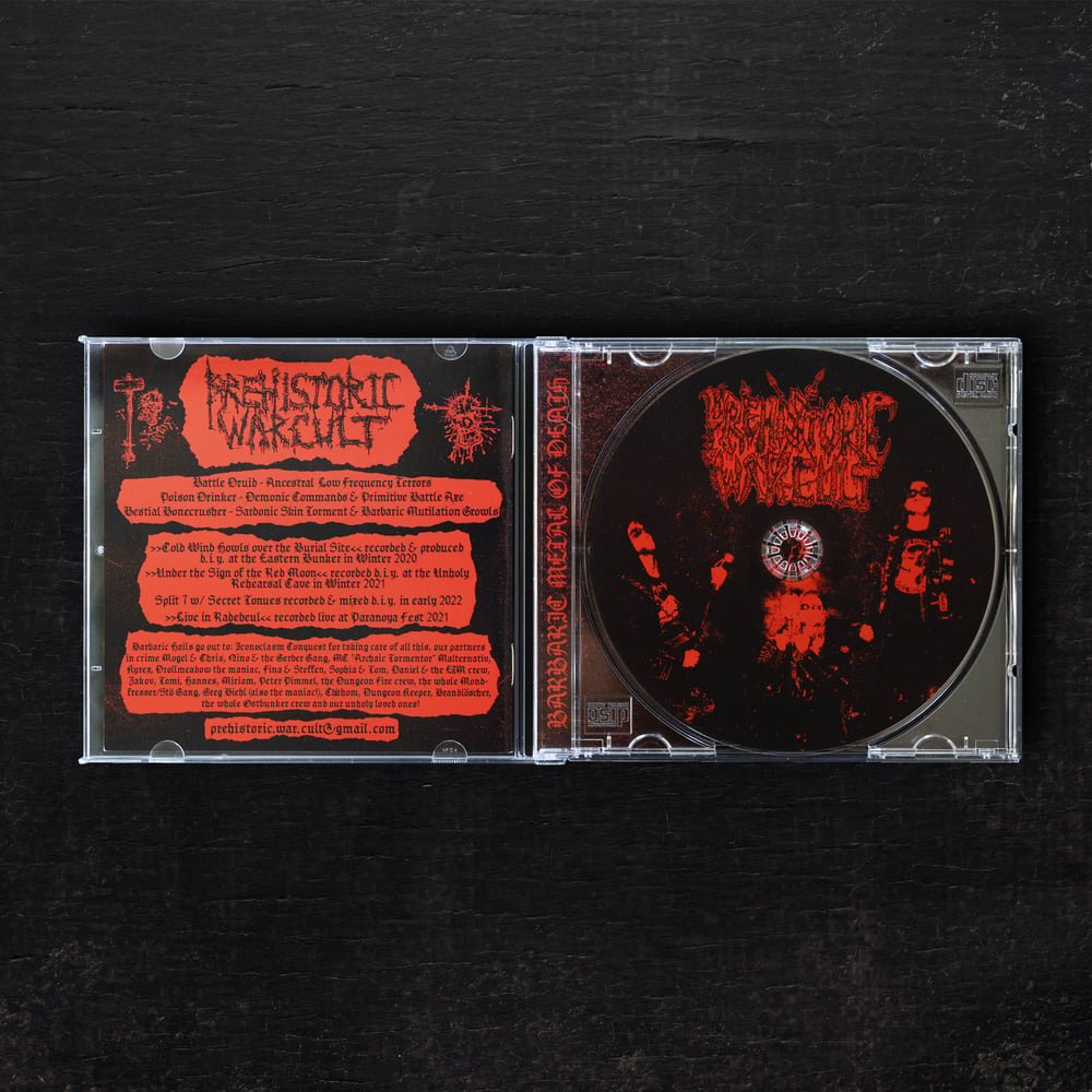 Prehistoric War Cult – "Seven Rituals of Unhallowed Primitivity" CD