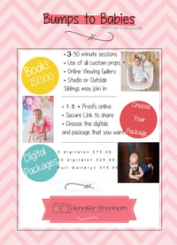 Image 3 of First Year Package {Newborn+3 Milestone Sessions} *Digitals Separate*