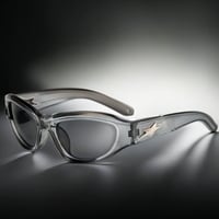 Original Y2K Glasses ( Transparent Black )