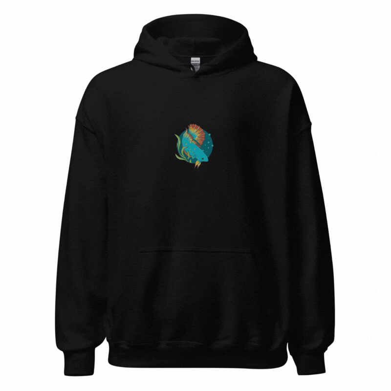 Image of Betta Unisex Hoodie