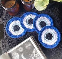 Evil Eye Coasters