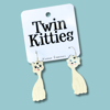 Twin Kitty Earrings