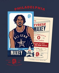 Image 1 of Maxey All-Star card