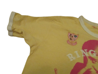 Image 3 of Ringspun Allstars Rare Alan Partridge Vintage T-Shirt Yellow & White Size Large