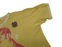 Image 4 of Ringspun Allstars Rare Alan Partridge Vintage T-Shirt Yellow & White Size Large