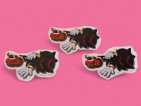 Image 2 of (Death pose) Sonic Memes Stickers!