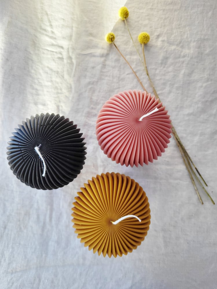 Image of Bougie sculpturale Swirl