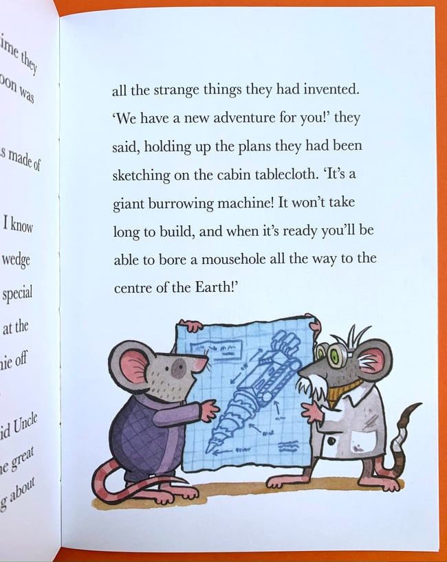 Mice on the Moon original artwork: Pontiki & Quatermouse's New Scheme