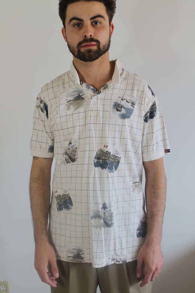 90's Chaps x RL Sailor Shirt