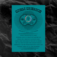 Image 1 of NEW! SCRATCH-OFF FORTUNE CARD: "DOUBLE DIVINATION"