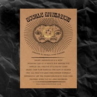 Image 2 of NEW! SCRATCH-OFF FORTUNE CARD: "DOUBLE DIVINATION"